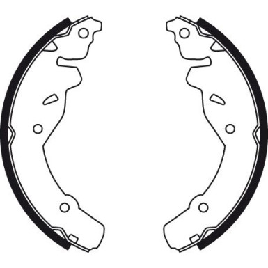 GS8465 Bremsbackensatz