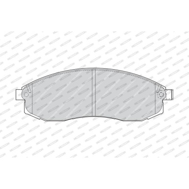 Ferodo | Bremsbelagsatz, Scheibenbremse | FDB1646 Ferodo | Bremsbelagsatz, Scheibenbremse | FDB1646