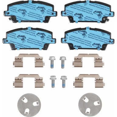 TRW Bremsbelagsatz, Scheibenbremse COTEC GDB3407