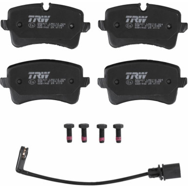 TRW Bremsbelagsatz, Scheibenbremse COTEC GDB1902