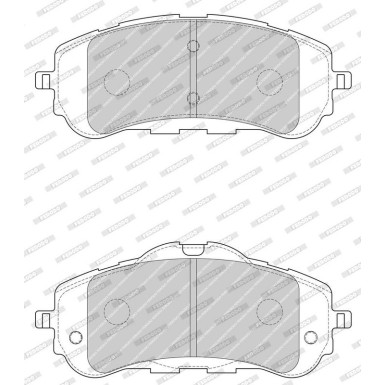 FDB4764 Bremsbelagsatz, Scheibenbremse PREMIER ECO FRICTION