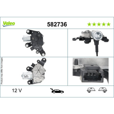 Valeo | Wischermotor | 582736