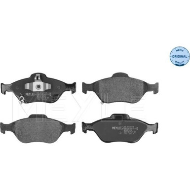 Meyle Bremsbelagsatz, Scheibenbremse MEYLE-ORIGINAL: True to OE 025 232 0217/W Meyle Bremsbelagsatz, Scheibenbremse MEYLE-ORIGINAL: True to OE 025 232 0217/W