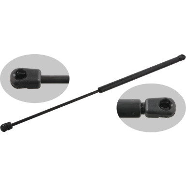 FEBI BILSTEIN 11897 Gasfeder, Koffer-/Laderaum FEBI BILSTEIN 11897 Gasfeder, Koffer-/Laderaum