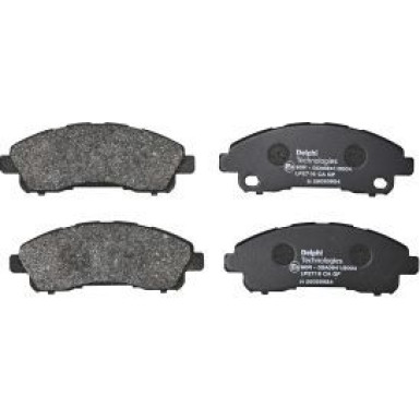 Delphi Bremsbelagsatz, Scheibenbremse LP2716
