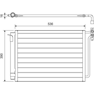817575 Kondensator, Klimaanlage 817575 Kondensator, Klimaanlage