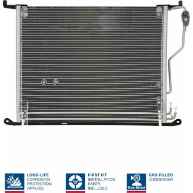 94380 Kondensator, Klimaanlage ** FIRST FIT **