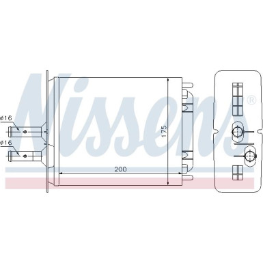 71439 Wärmetauscher, Innenraumheizung 71439 Wärmetauscher, Innenraumheizung