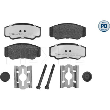 025 239 2120/PD Bremsbelagsatz, Scheibenbremse MEYLE-PD: Advanced performance and design.