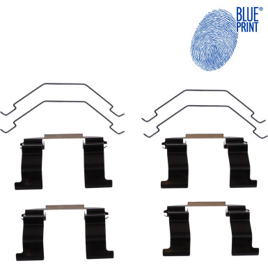 Blue Print | Zubehörsatz, Scheibenbremsbelag | ADM548602