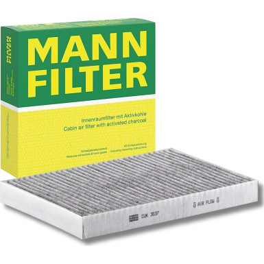 MANN-FILTER CUK 3037 Innenraumfilter, Aktivkohlefilter MANN-FILTER CUK 3037 Innenraumfilter, Aktivkohlefilter