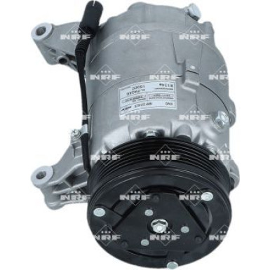NRF EASY FIT 32409 Klimakompressor für MINI Schrägheck, Cabrio CVC, 12V, PAG 46, mit PAG-Kompressoröl, mit Dichtring