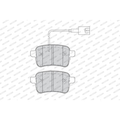 Ferodo Bremsbelagsatz, Scheibenbremse PREMIER FDB4308