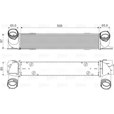 818553 Ladeluftkühler 818553 Ladeluftkühler