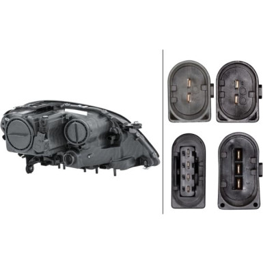 Hella 2 x HELLA Hauptscheinwerfer 1EL 263 064-011