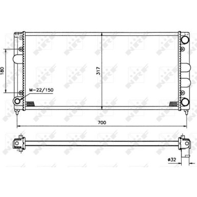 509506 Kühler, Motorkühlung