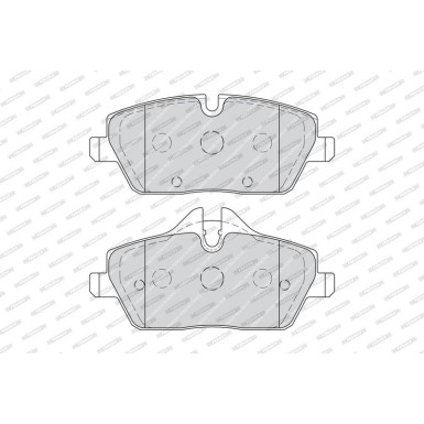 Ferodo | Bremsbelagsatz, Scheibenbremse | FDB1974