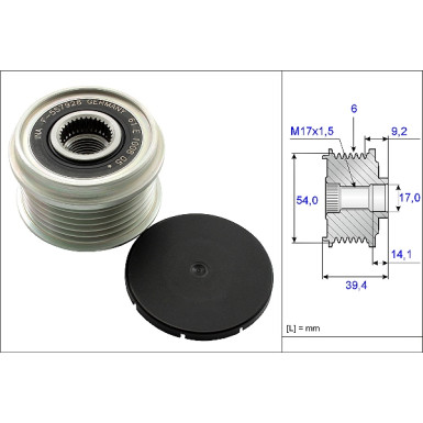 535 0151 10 Generatorfreilauf