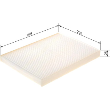 BOSCH 1 987 432 808 Innenraumfilter