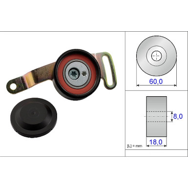 533 0078 10 Riemenspanner, Keilrippenriemen