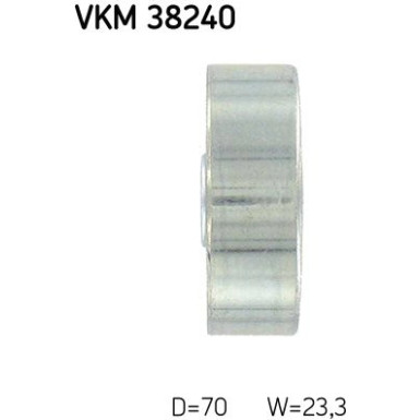 VKM 38240 Umlenk-/Führungsrolle, Keilrippenriemen VKM 38240 Umlenk-/Führungsrolle, Keilrippenriemen