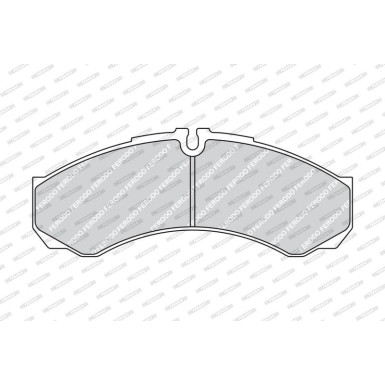 Ferodo | Bremsbelagsatz, Scheibenbremse | FVR1315