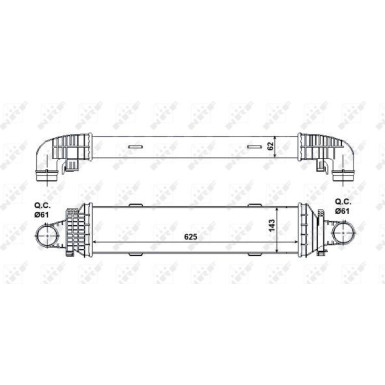 30504 Ladeluftkühler 30504 Ladeluftkühler