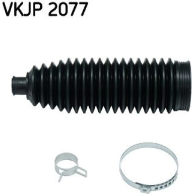 VKJP 2077 Faltenbalgsatz, Lenkung