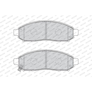 FDB1997 Bremsbelagsatz, Scheibenbremse PREMIER ECO FRICTION
