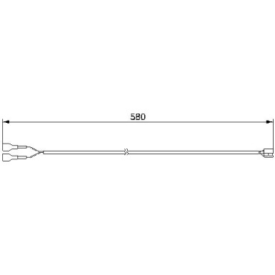1 987 474 978 Warnkontakt, Bremsbelagverschleiß