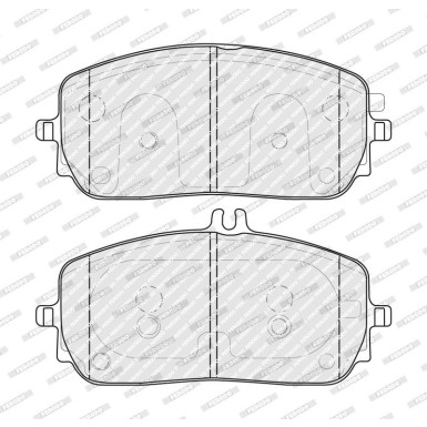Ferodo | Bremsbelagsatz, Scheibenbremse | FDB5179