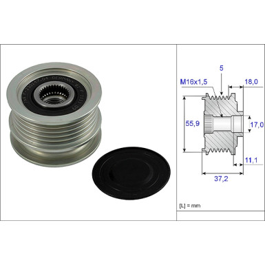 535 0018 10 Generatorfreilauf