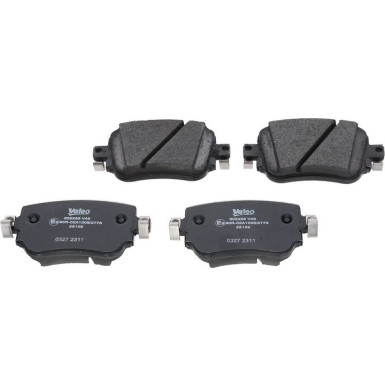 Valeo Bremsbelagsatz, Scheibenbremse ESSENTIAL 302265