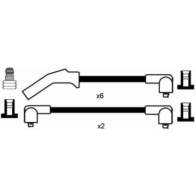 7406 Zündleitungssatz