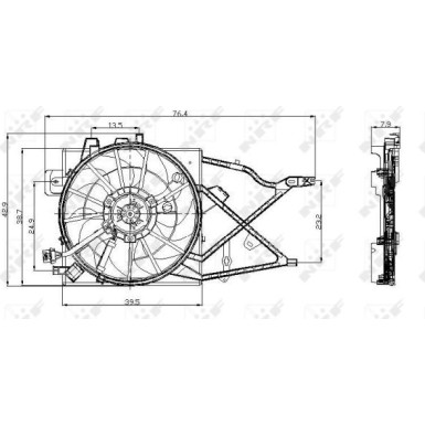 47014 Lüfter, Motorkühlung