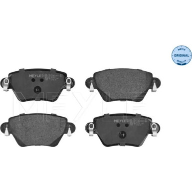 Meyle Bremsbelagsatz, Scheibenbremse MEYLE-ORIGINAL: True to OE 025 235 5717