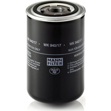 WK 940/17 Kraftstofffilter WK 940/17 Kraftstofffilter