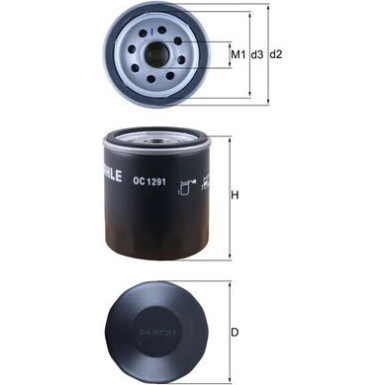 OC 1291 Ölfilter