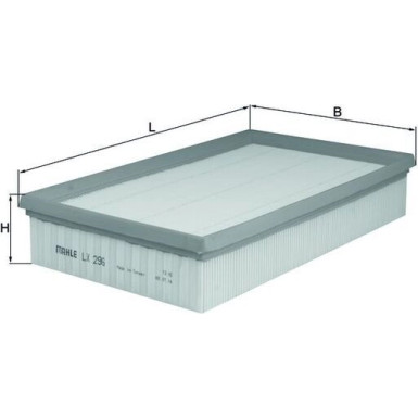 LX 296 Luftfilter LX 296 Luftfilter