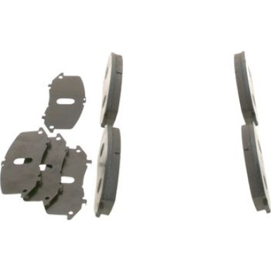 BOSCH | Bremsbelagsatz, Scheibenbremse | 0 986 494 241