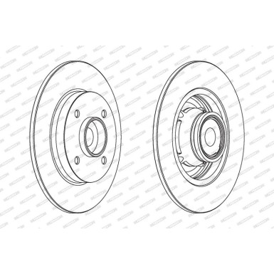 DDF1560-1 Bremsscheibe PREMIER