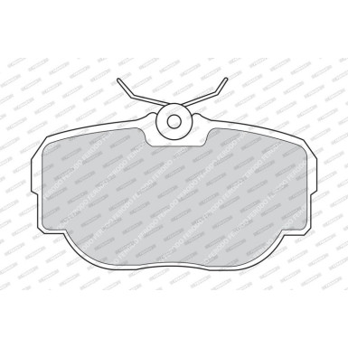 Ferodo Bremsbelagsatz, Scheibenbremse PREMIER ECO FRICTION FDB981