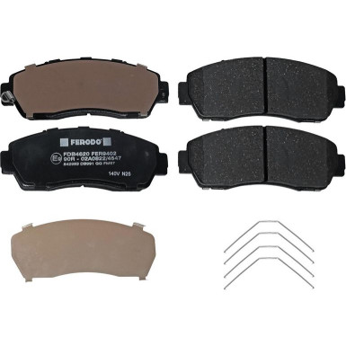Ferodo | Bremsbelagsatz, Scheibenbremse | FDB4620 Ferodo | Bremsbelagsatz, Scheibenbremse | FDB4620