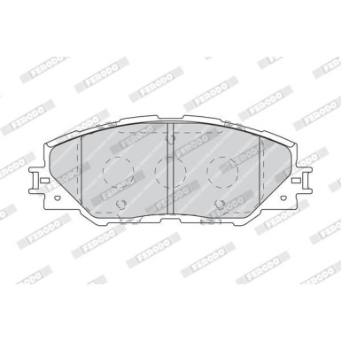 Ferodo | Bremsbelagsatz, Scheibenbremse | FDB4136 Ferodo | Bremsbelagsatz, Scheibenbremse | FDB4136