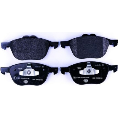 8DB 355 020-411 Bremsbelagsatz, Scheibenbremse