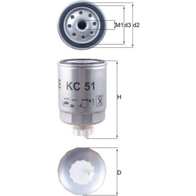 KC 51 Kraftstofffilter
