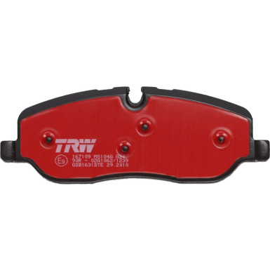 TRW Bremsbelagsatz, Scheibenbremse DTEC COTEC GDB1631DTE