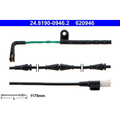 24.8190-0946.2 Warnkontakt, Bremsbelagverschleiß