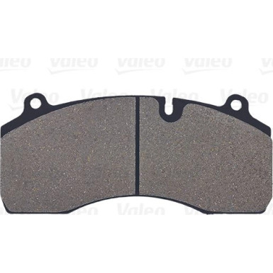 Valeo | Bremsbelagsatz, Scheibenbremse | 882259