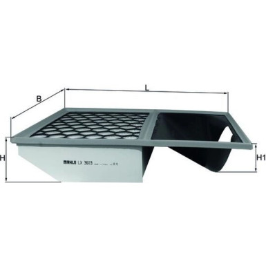 LX 3603 Luftfilter LX 3603 Luftfilter